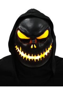 Light-Up Skull Halloween Mask