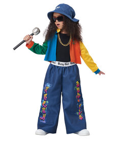 California Costumes Toddler 90's  Hip Hop Girl