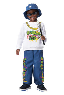 California Costumes Toddler 90's  Hip Hop Kid