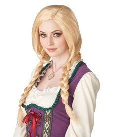 Women's Blonde Braided Wig