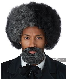 California Costumes Adult Fredrick Douglass Wig and Goatee