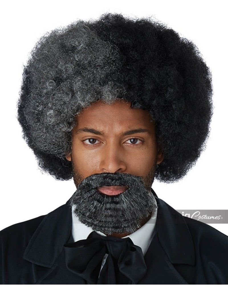 California Costumes Adult Fredrick Douglass Wig and Goatee