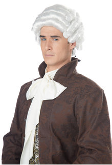 California Costumes Colonial Man Wig