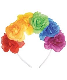 Flower Headband - Rainbow