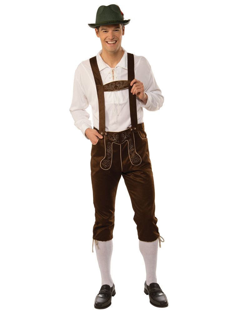 Adult Lederhosen Costume for Men
