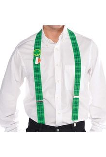 Amscan St. Patrick's Day Suspenders