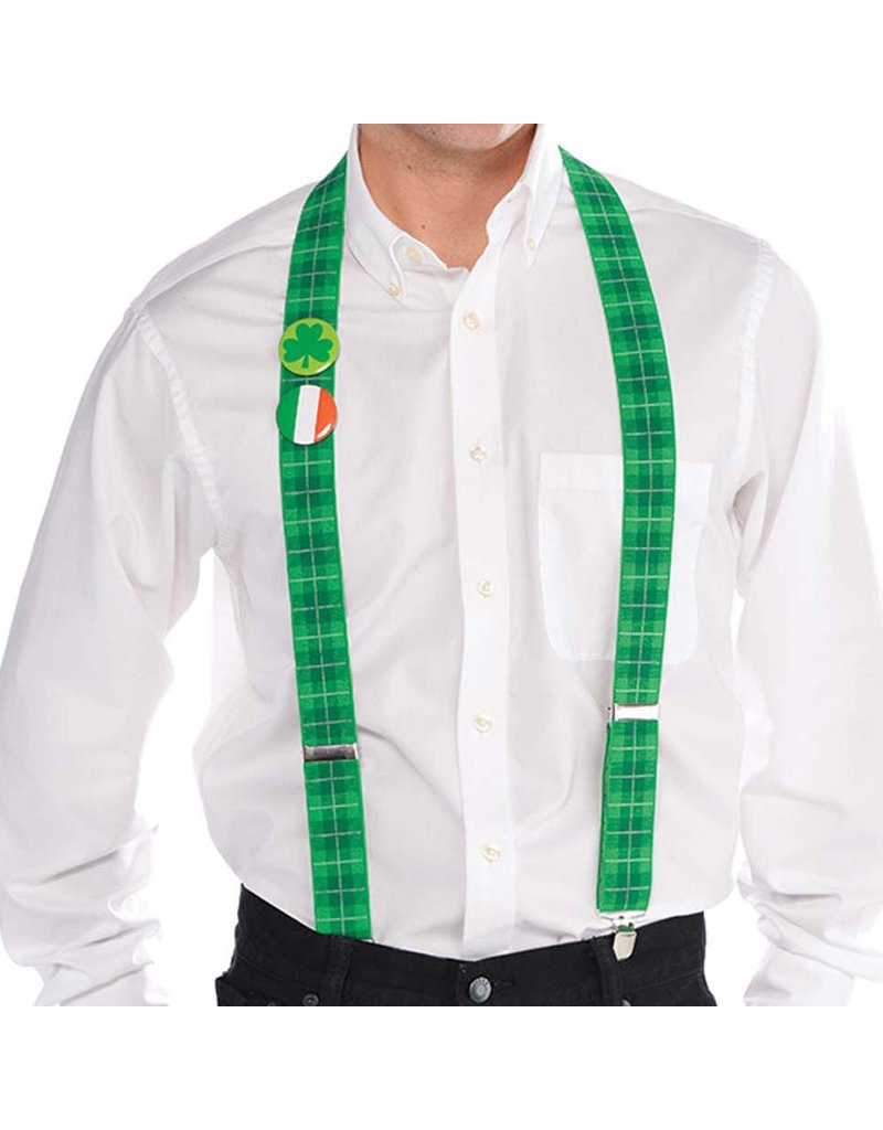 Amscan St. Patrick's Day Suspenders