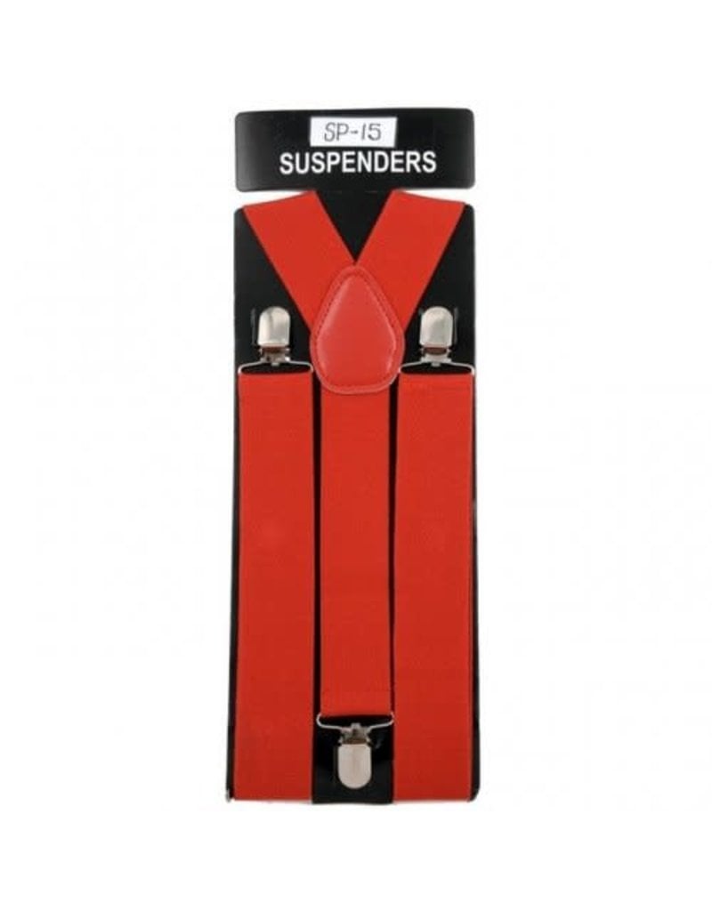 Suspenders - Red (SP-34)