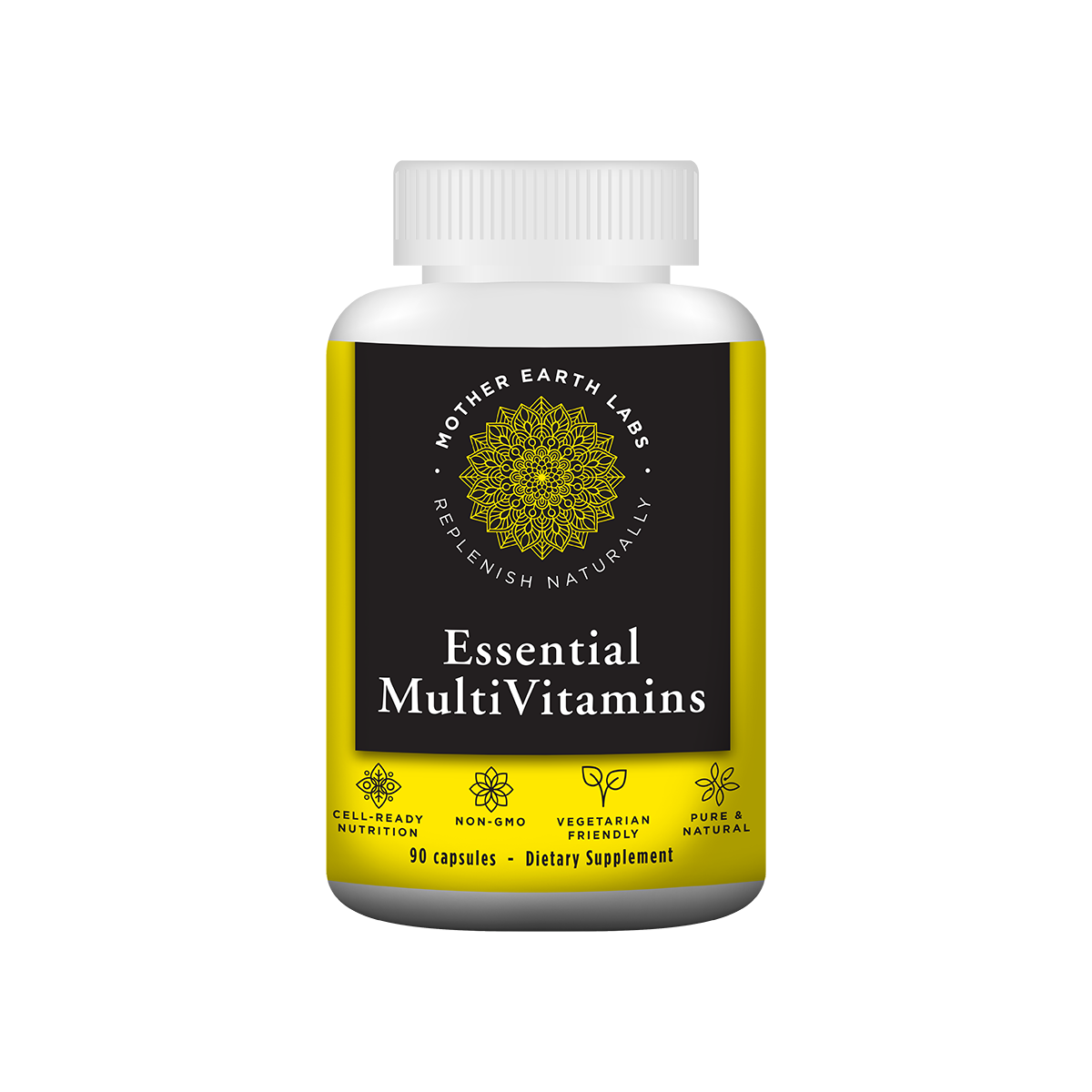 Mother Earth Labs Essential Multivitamins 90 Caps