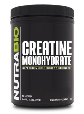 NutraBio Nutrabio Creatine Monohydrate 300g