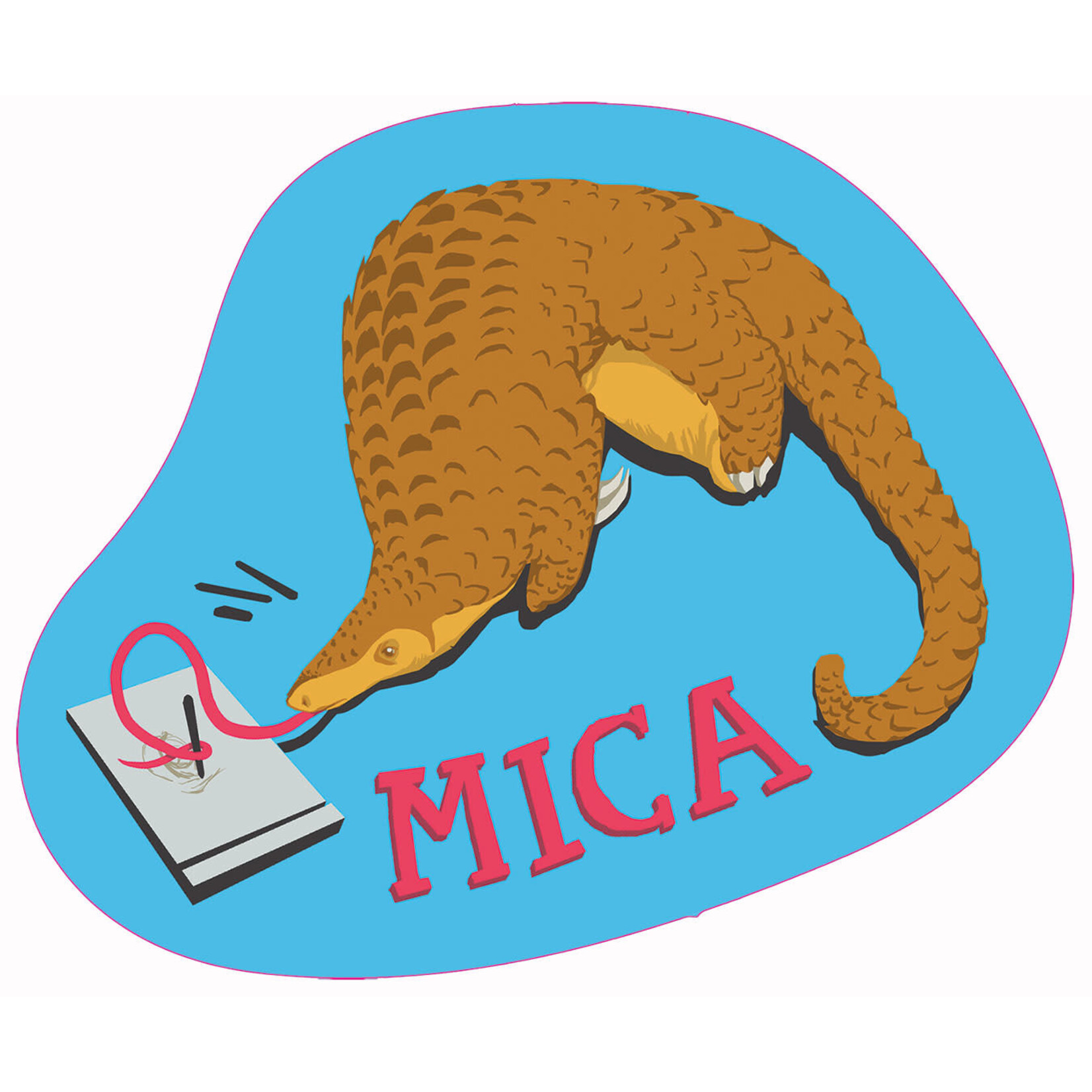 MICA Sticker Student Made