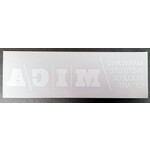 MICA Static Cling Inside Window Decal
