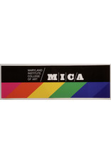 MICA Rainbow & Black Bumper Sticker
