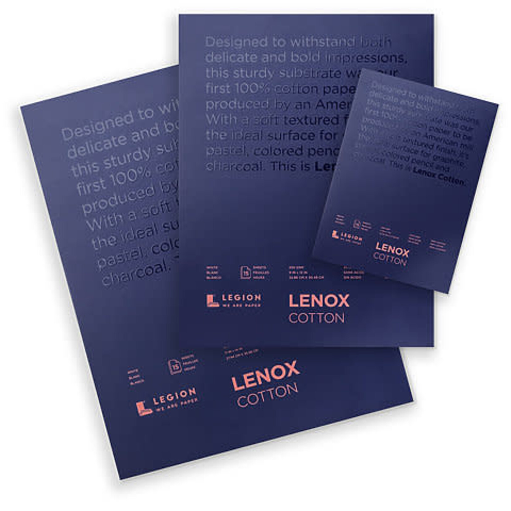Legion Lenox Cotton Pads 5X7 White