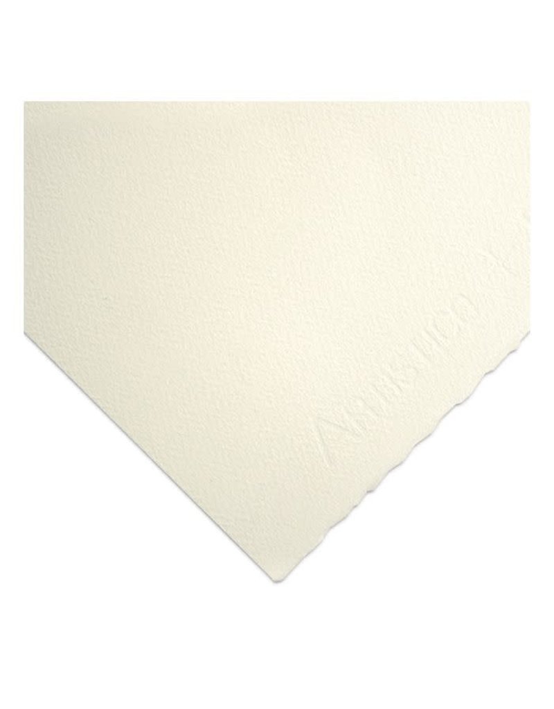 Natural White Watercolor Paper - 140 lb. Cold Press, 22 x 30, 1 Sheet