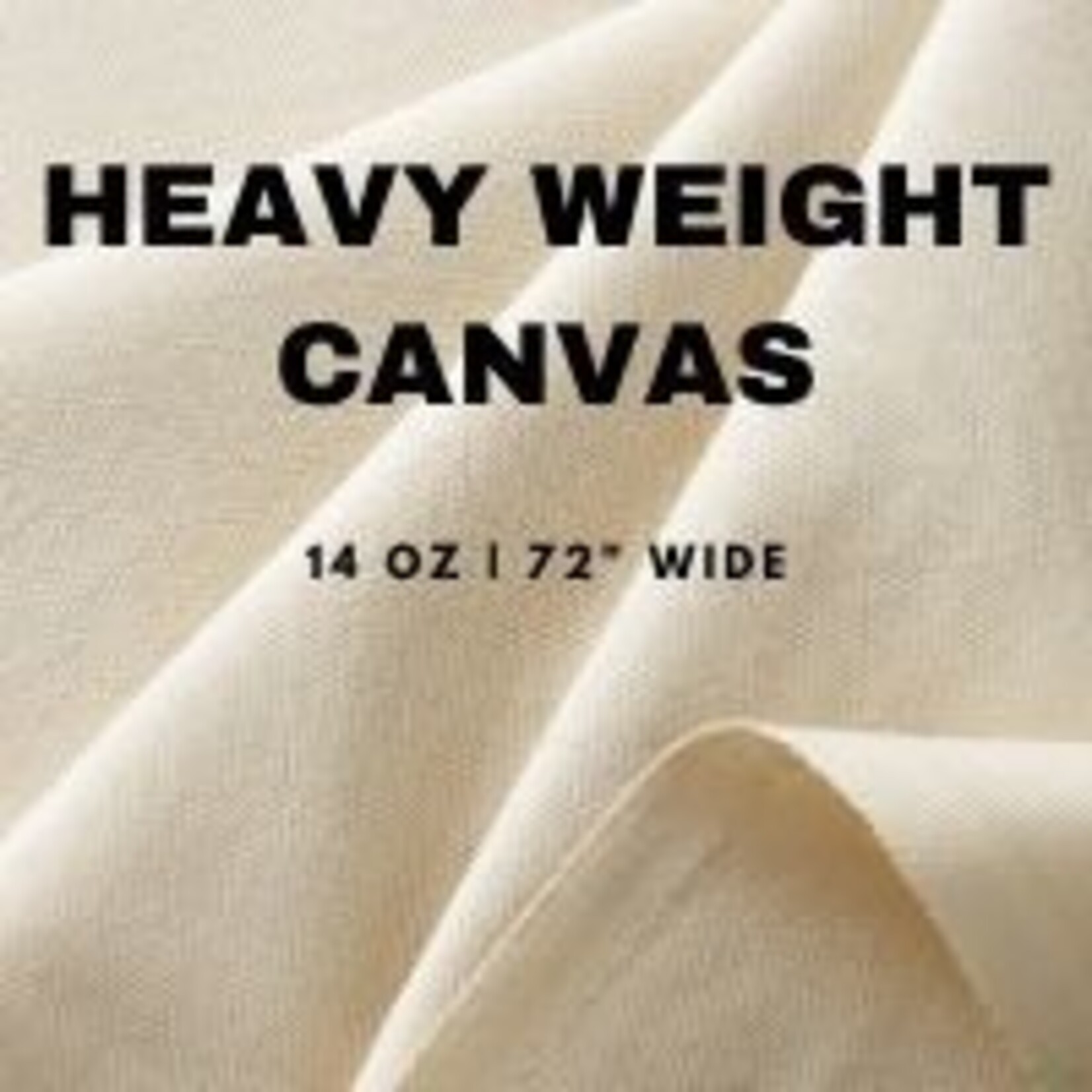 none Heavy Weight Canvas 72" 14Oz By The Foot