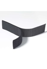 Uline Velcro 1" Black Adhesive Backed By The Foot