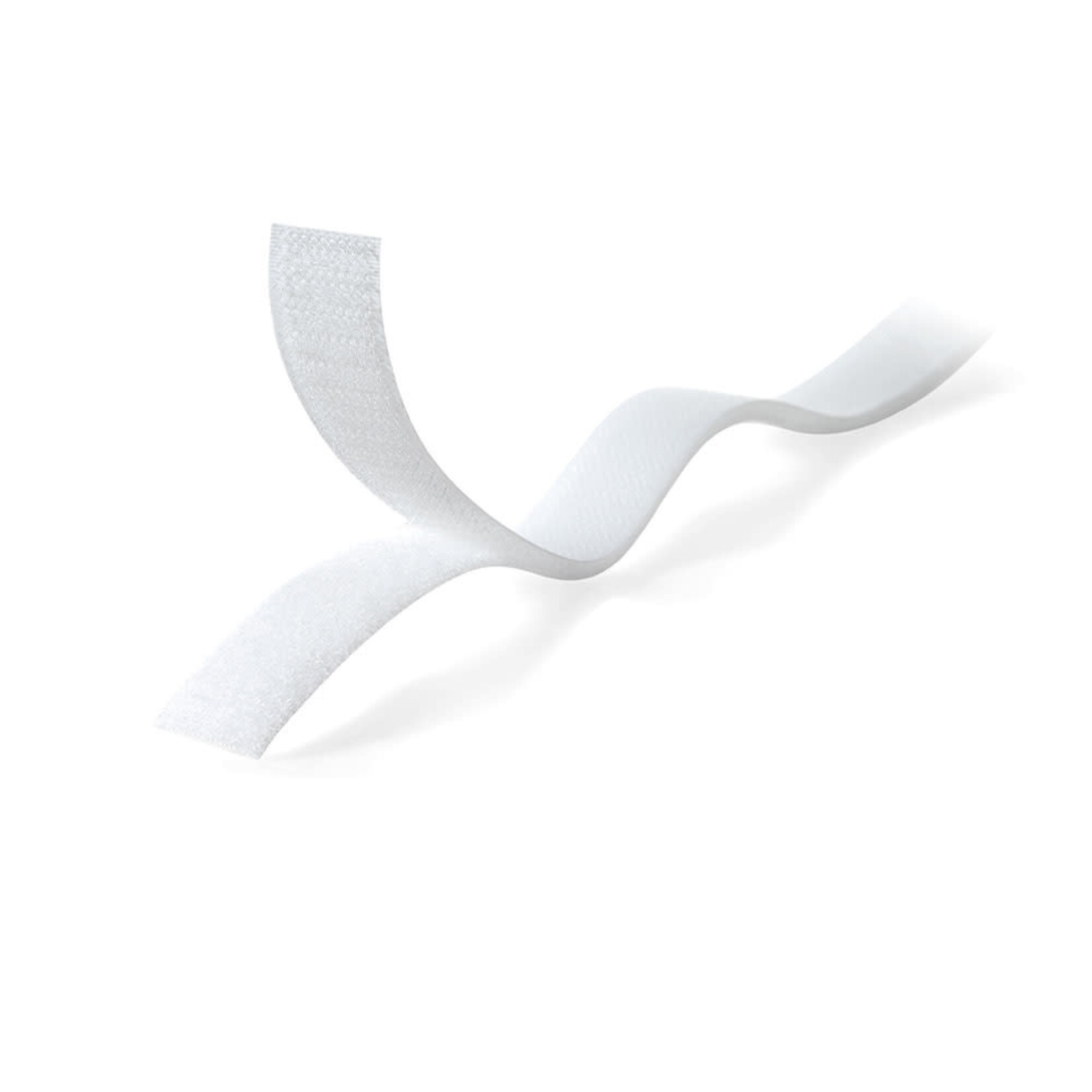 Uline Velcro 1" White Adhesive Backed By The Foot