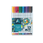 Art Alternatives Fineline Pen Sets, 12-Color Set