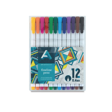 Art Alternatives Fineline Pen Sets, 12-Color Set - MICA Store