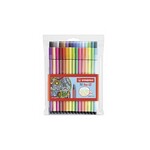 Stabilo Pen 68 Marker Wallet Sets, 30-Color Wallet Set