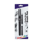 Pentel POCKET BRUSH BLACK W/2 REFILL