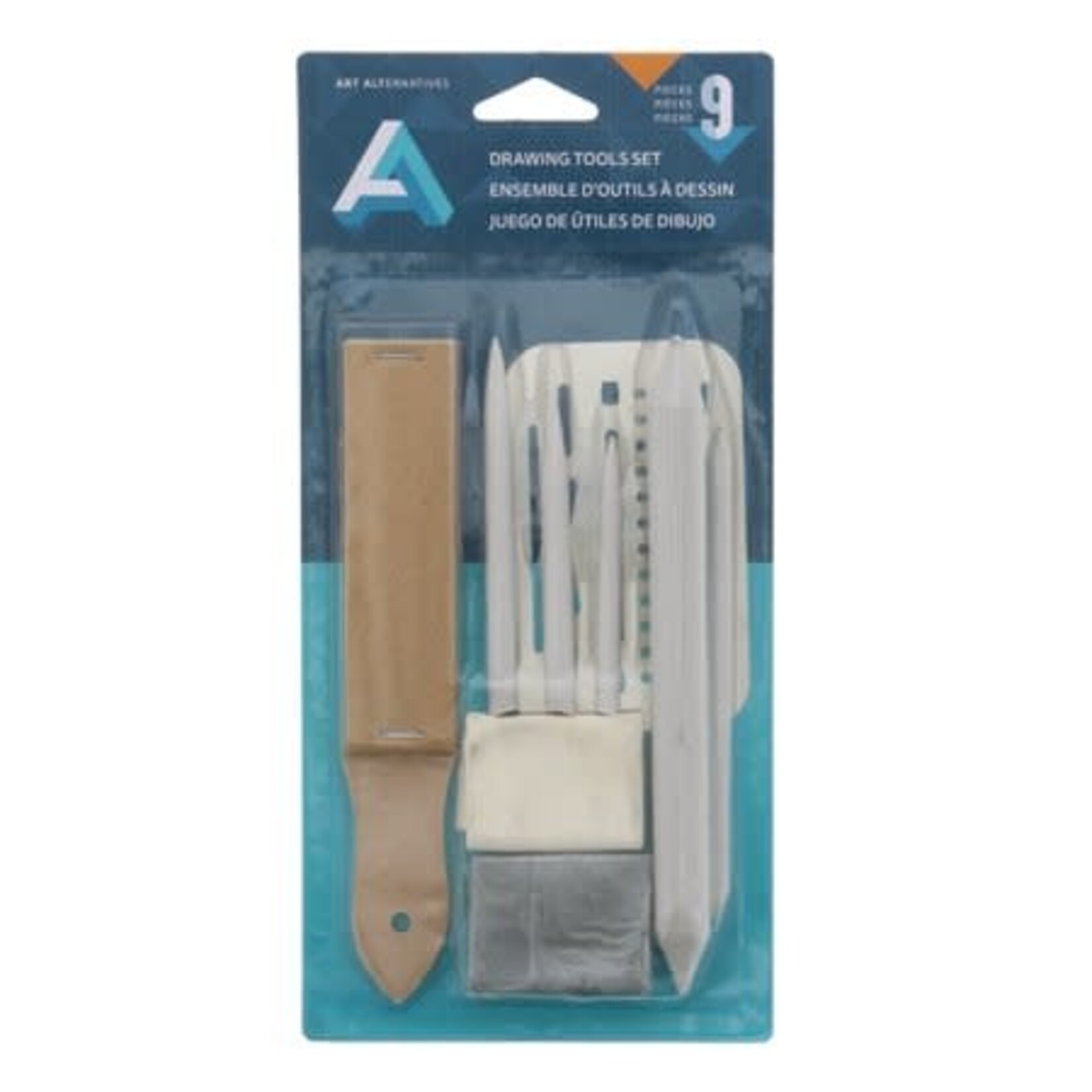 Art Alternatives Drawing Tools Set, 8 Pieces