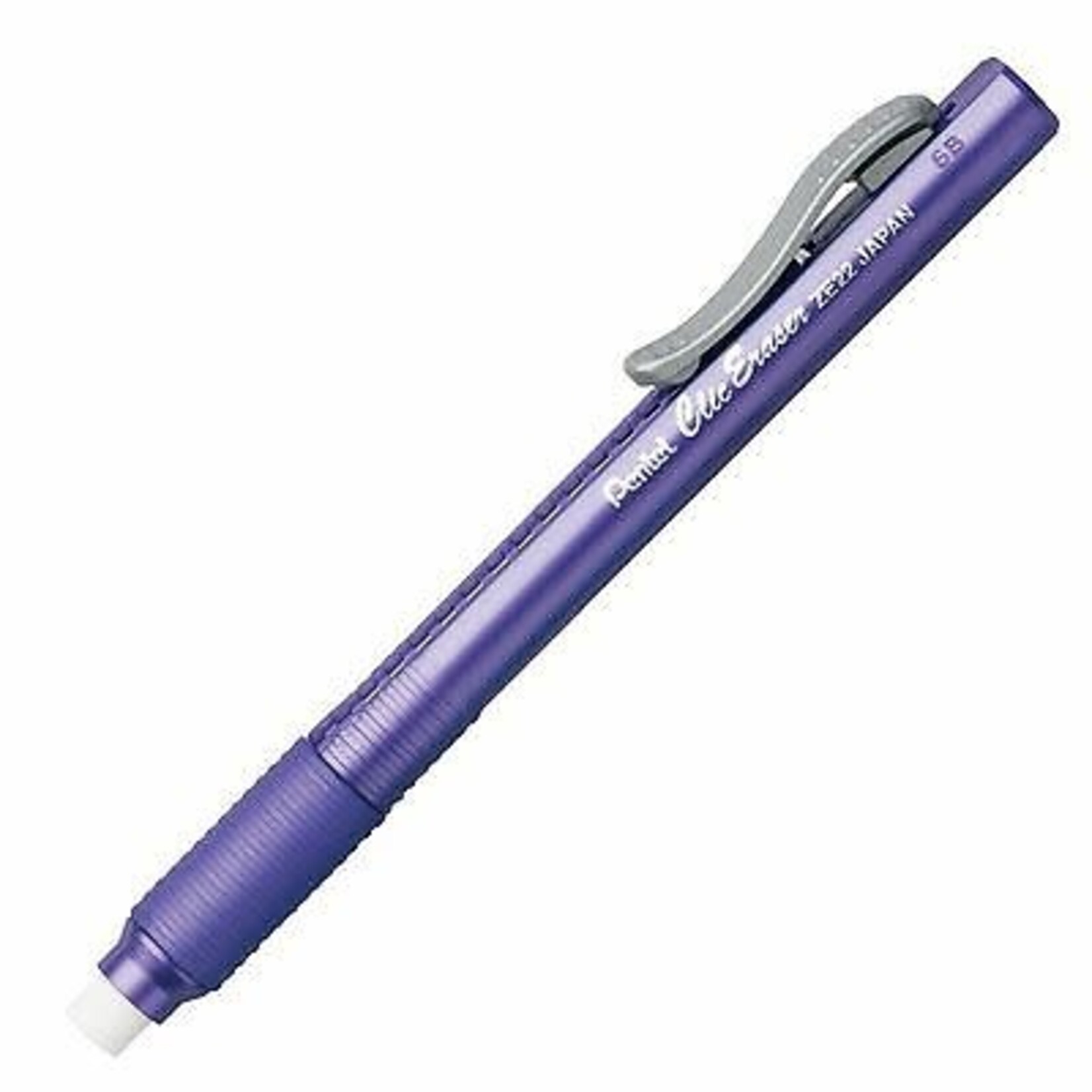 Pentel Eraser Clic/Grip Violet Barrel