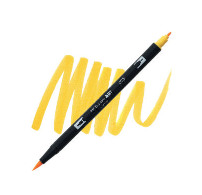 Tombow Dual Brush Pen - 025 - Light Orange