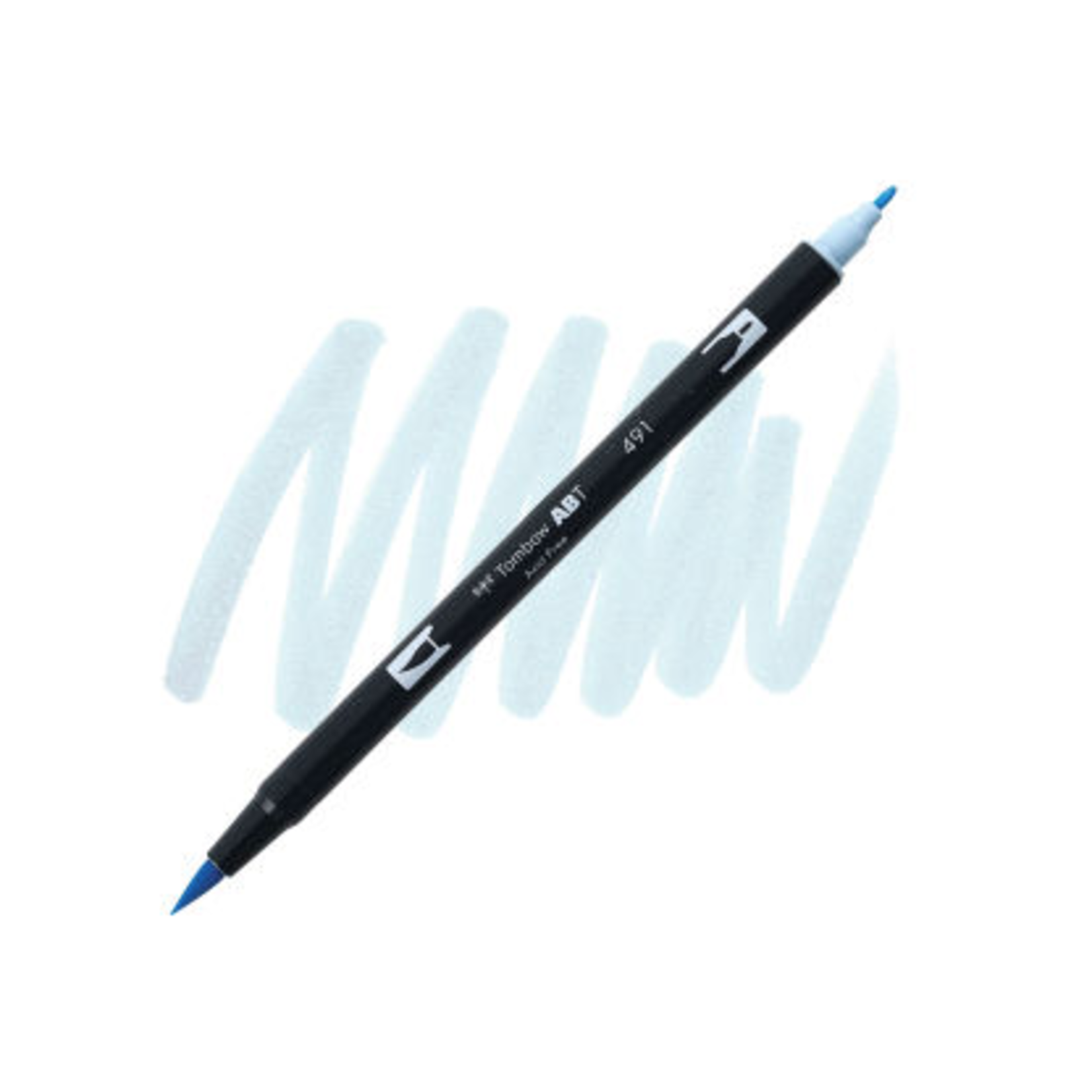 Tombow Dual Brush-Pen 491 Glacier Blue