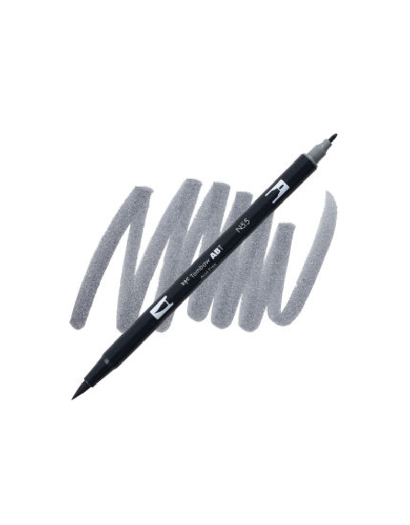 Tombow Dual Brush-Pen N55 Cool Grey 7