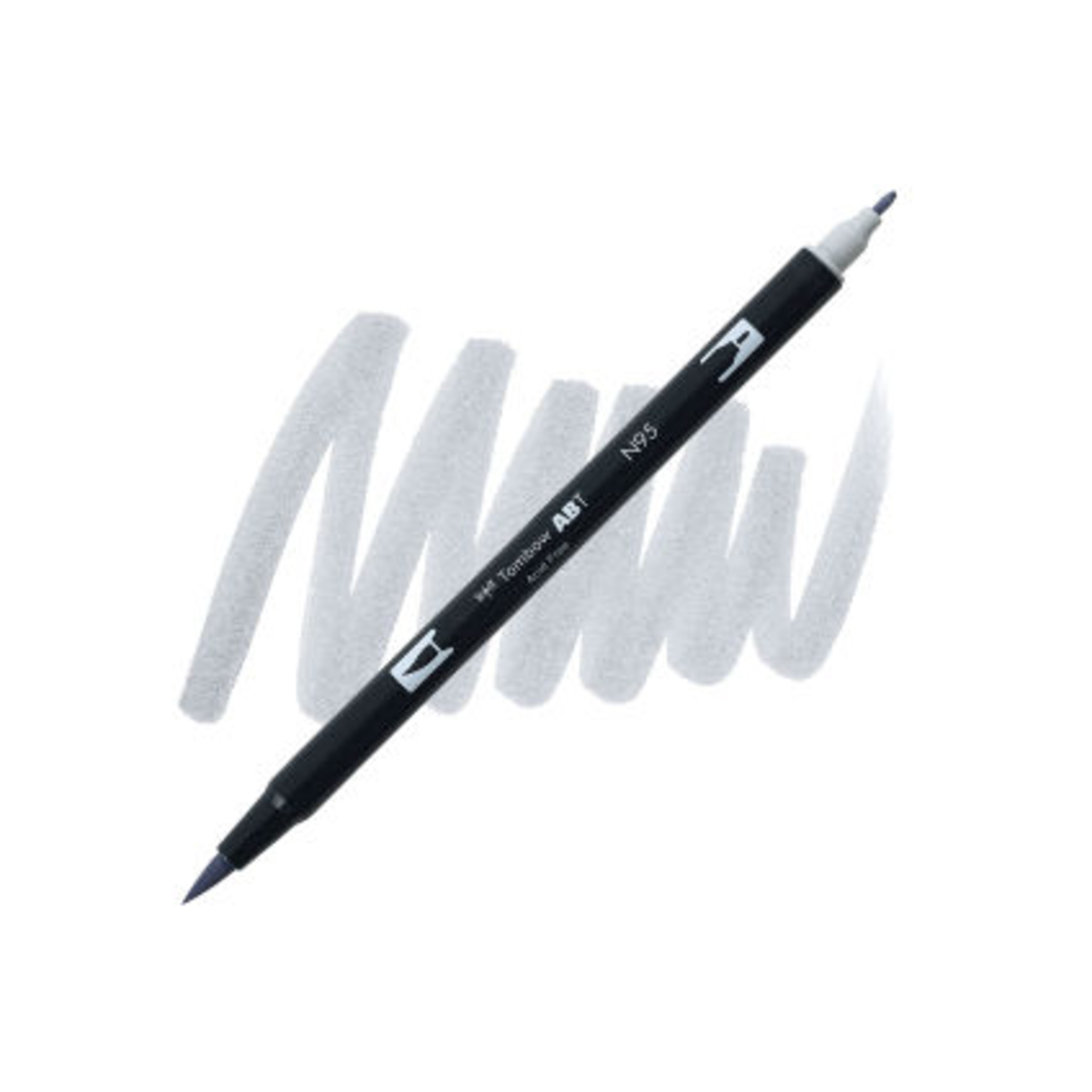 Tombow Dual Brush-Pen N95 Cool Grey 1