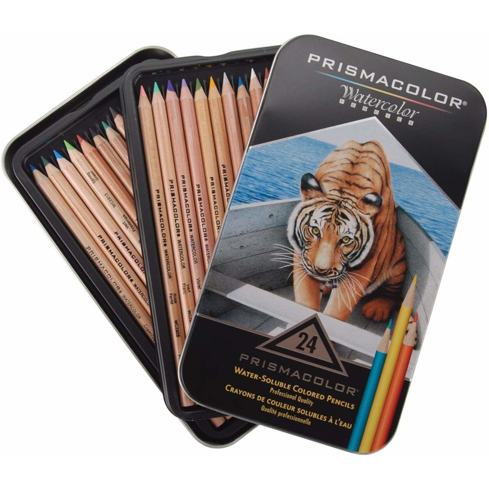 Sanford Prisma Watercolor Pencil Sets, 24-Color Set