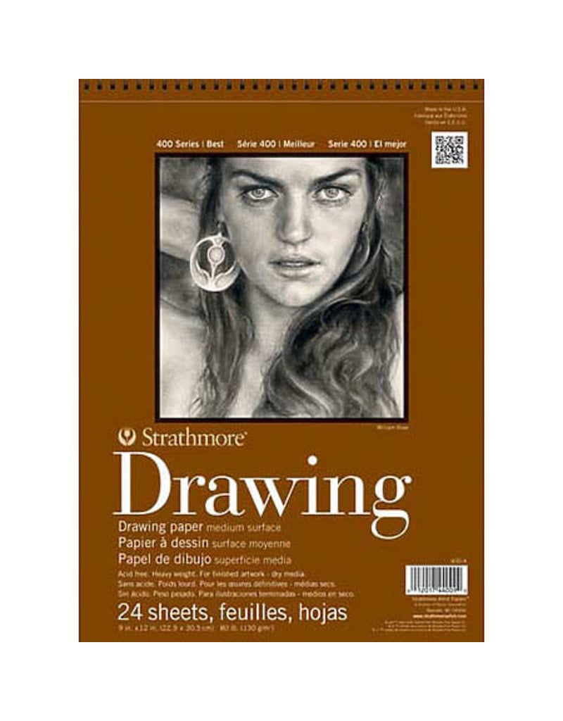 Strathmore Drawing Pads 400 Series, Medium Surface, 6 X 8