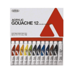 Holbein Holbein Acrylic Gouache 12-Color 12ml Set