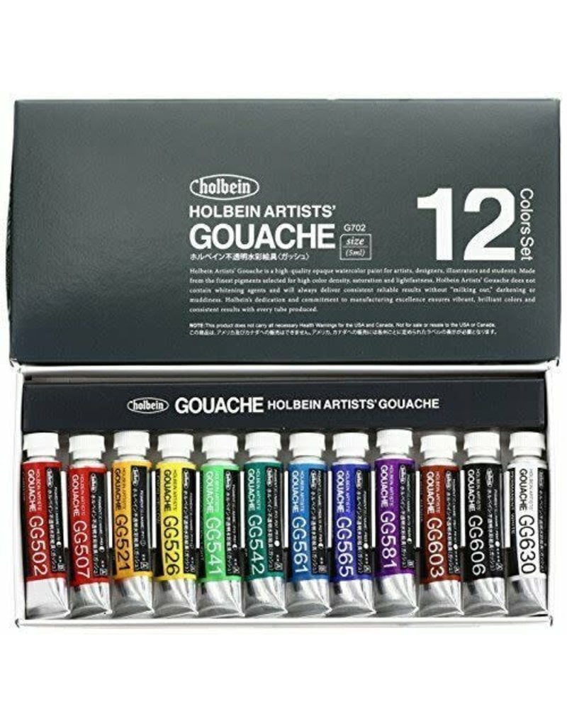 Holbein Artist Designers Gouache 5ml Set of 18