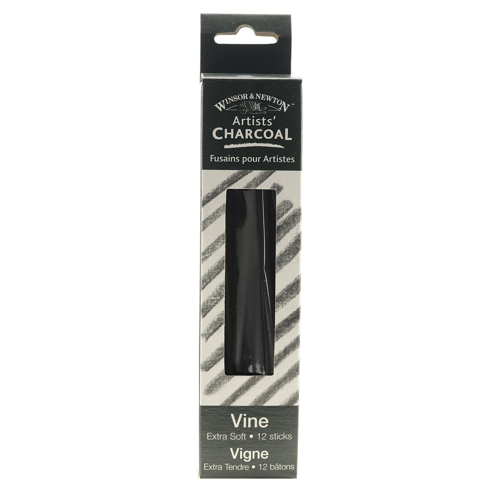 Winsor & Newton Artists' Vine Charcoal X-Soft 12pc