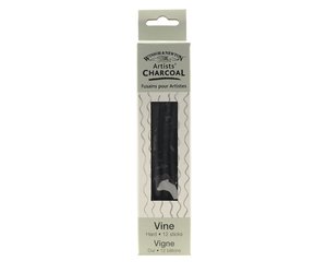 Artists' Vine Charcoal Hard - Box Of 12 Sticks - MICA Store