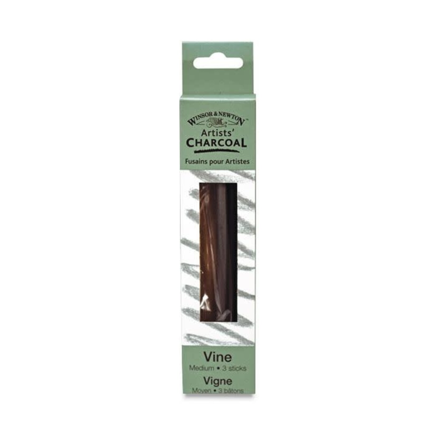 Winsor & Newton VINE CHARCOAL MED 12PC