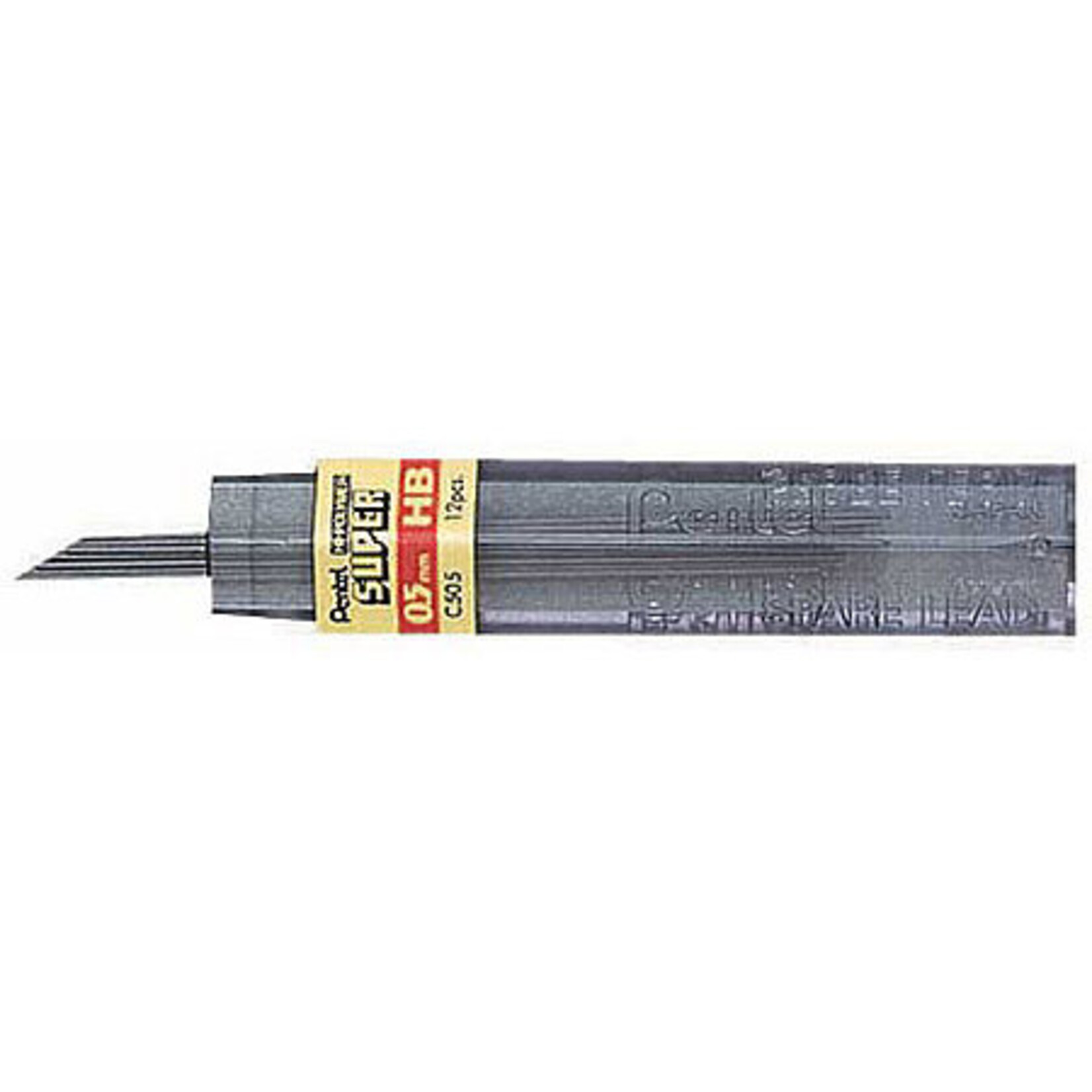 Pentel Lead Mechanical Pencil .5Mm Hb (12/Tube)