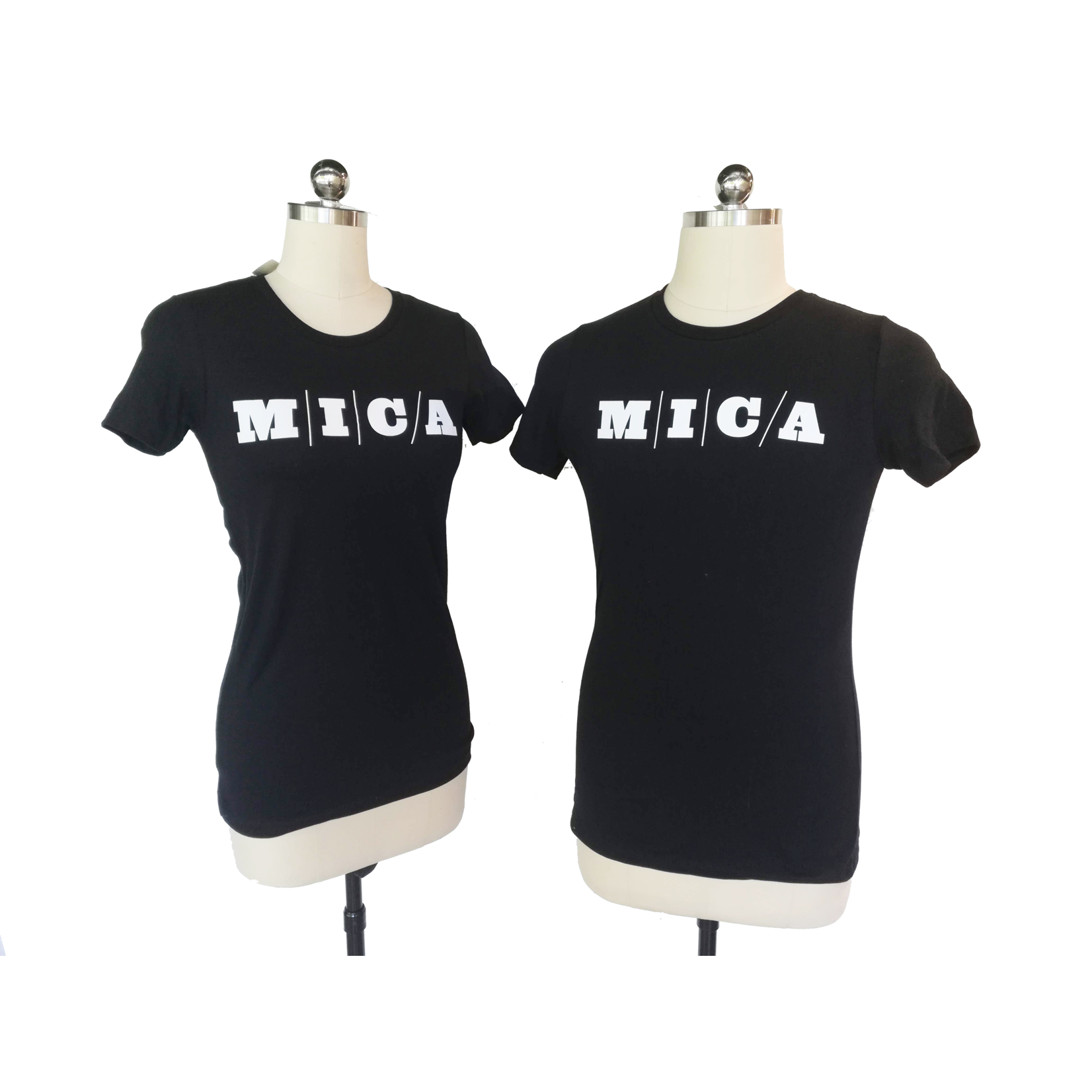 Bella + Canvas MICA Fitted Black Tee