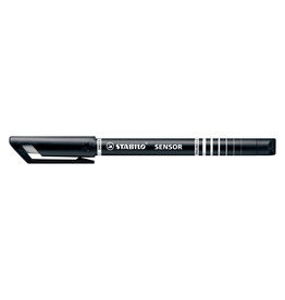 Stabilo Sensor Fineliner Pens, Black