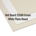 Crescent Board Mat Board 32X40 Cream White Photo Mount