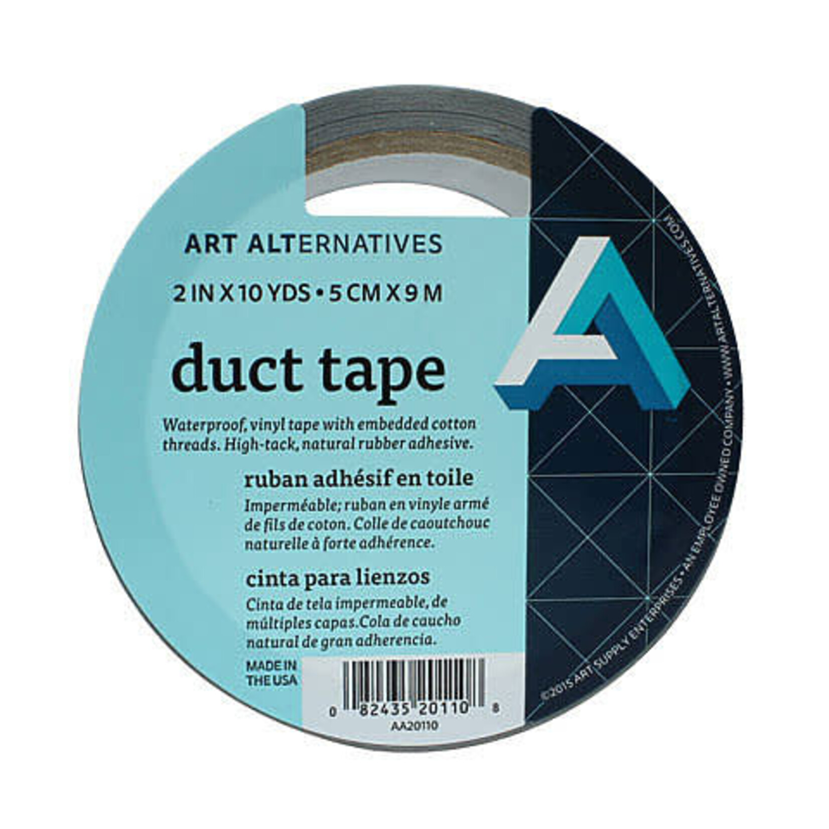 Art Alternatives Tape Duct Silver 2Inx10Yds