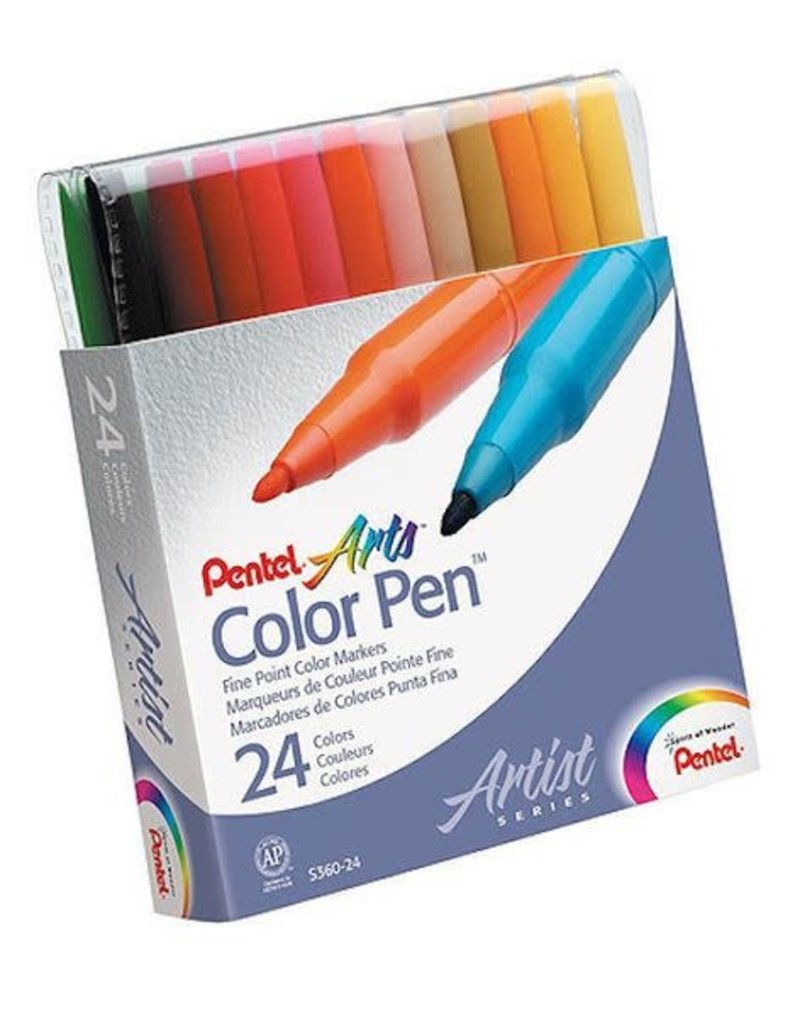 Pentel Color Pen Set Of 24