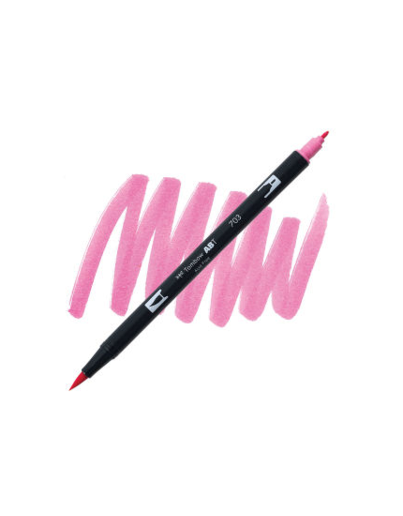 Tombow Dual Brush-Pen 703 Pink Rose