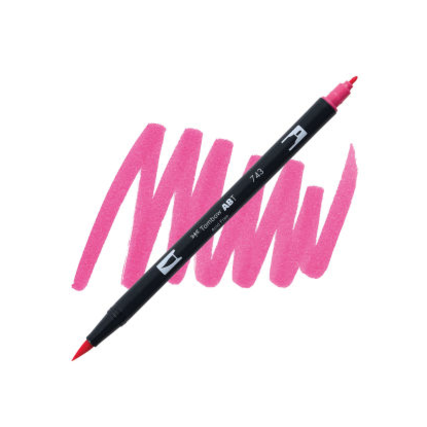 Tombow ABT DUAL BRSH 743 HOT PINK