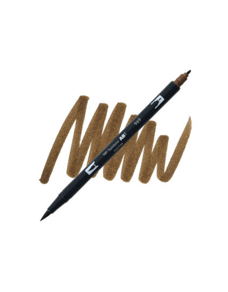 Tombow Dual Brush-Pen 969 Choco - MICA Store