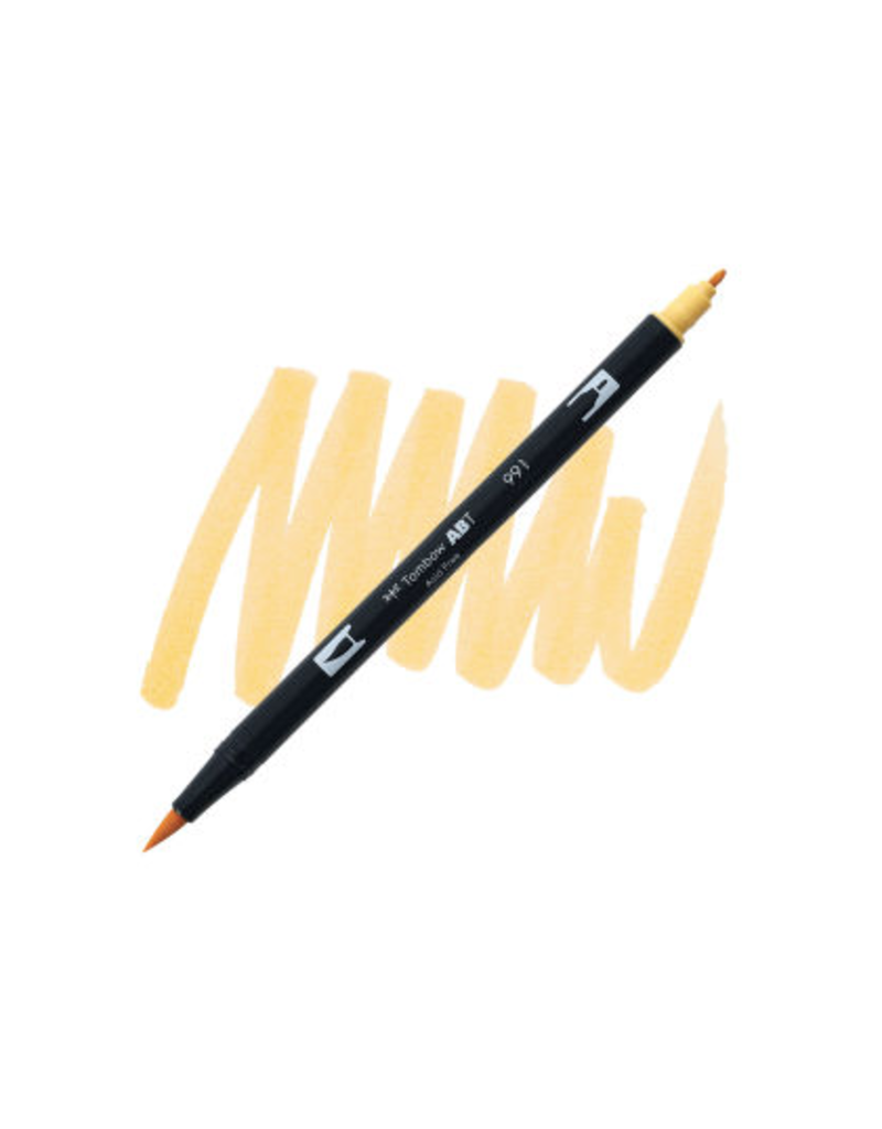 Tombow Dual Brush-Pen 991 Light Ochre - MICA Store