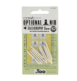 Copic Copic Marker Nibs, Copic Small Nibs (10/Pkg.), Calligraphy 3mm